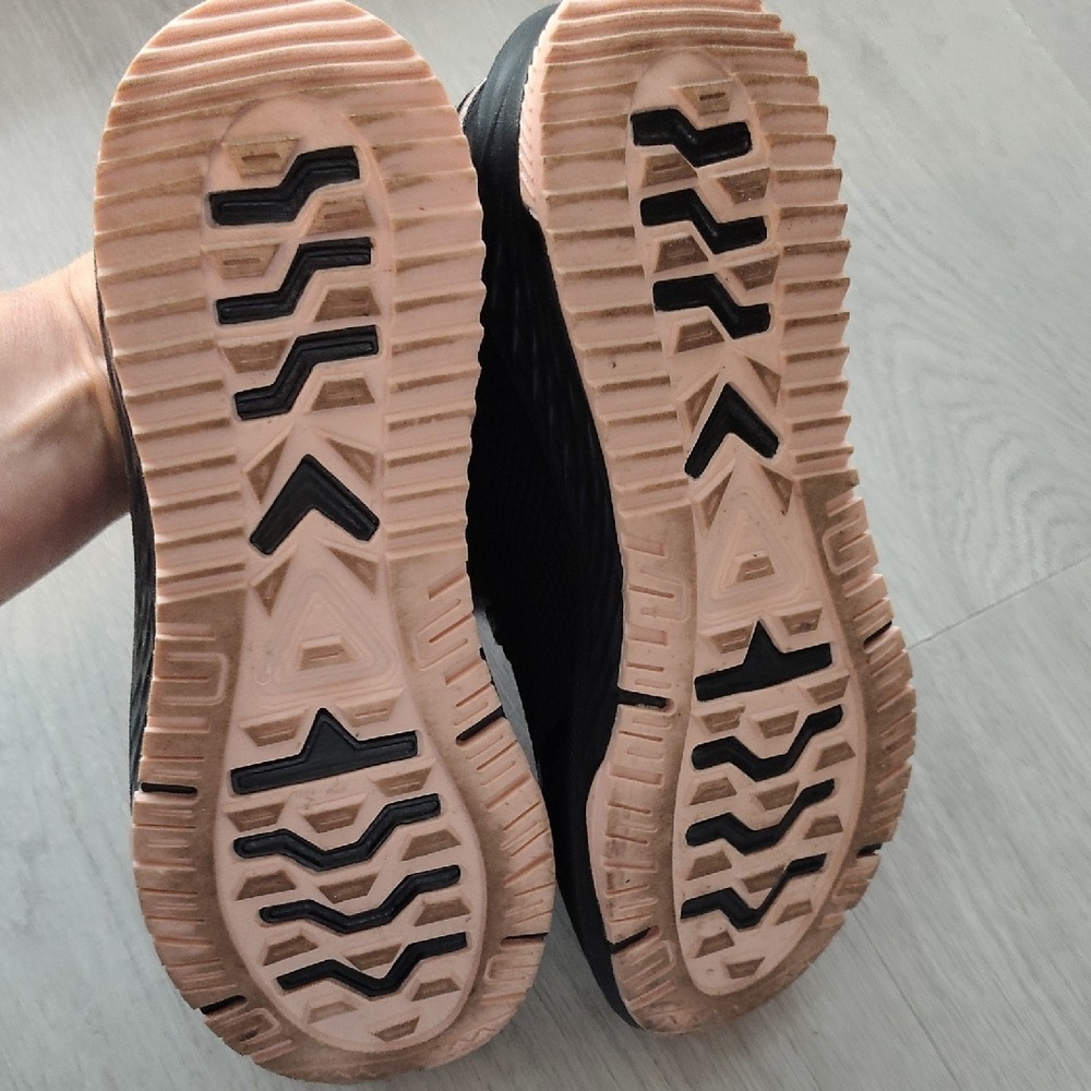 US Polo Assn Sport Womens Black‎ Rose Gold Mesh Sneakers USPA All Trek 6.5 - Picture 6 of 6